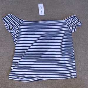 off the shoulder shirt, never worn